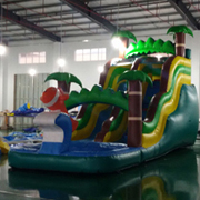 inflatable water slide